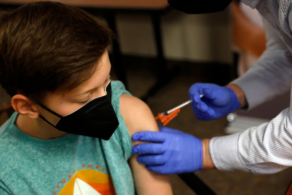 Child Getting Vaccine
